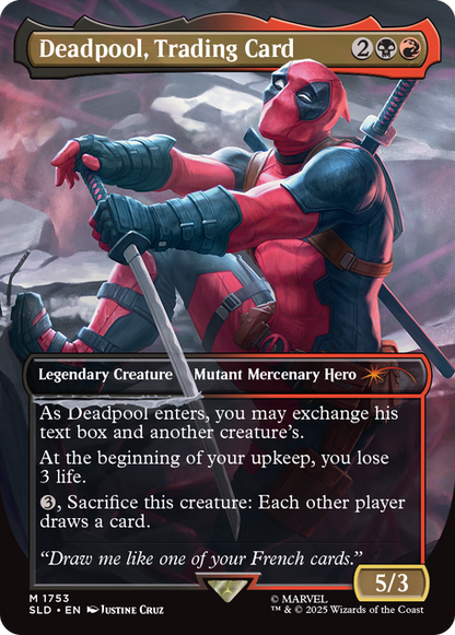 Secret Lair x Marvel's Deadpool – Non-Foil