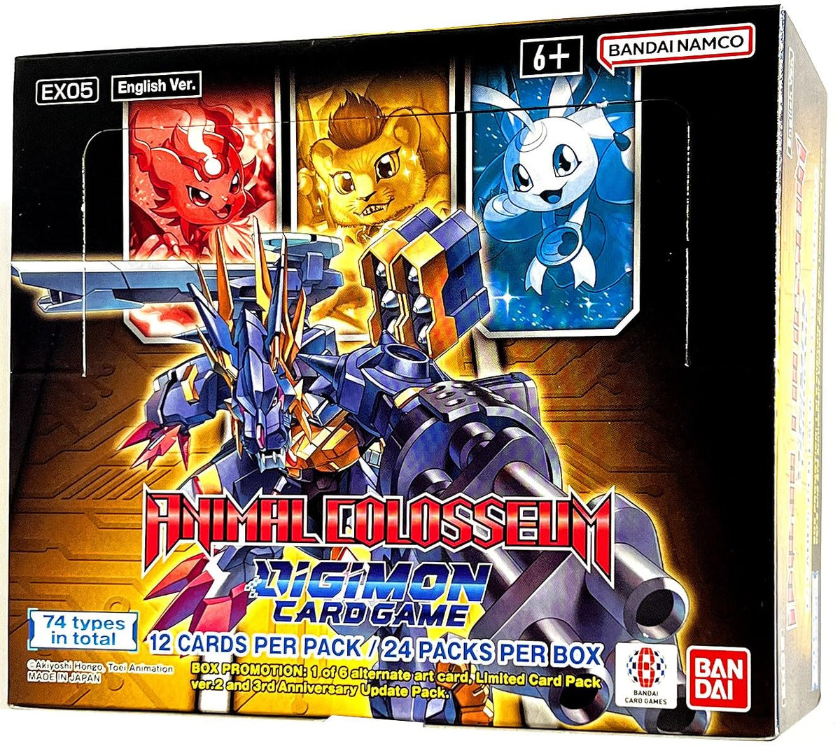 Digimon CCG: Animal Colosseum Booster Box [EX05]