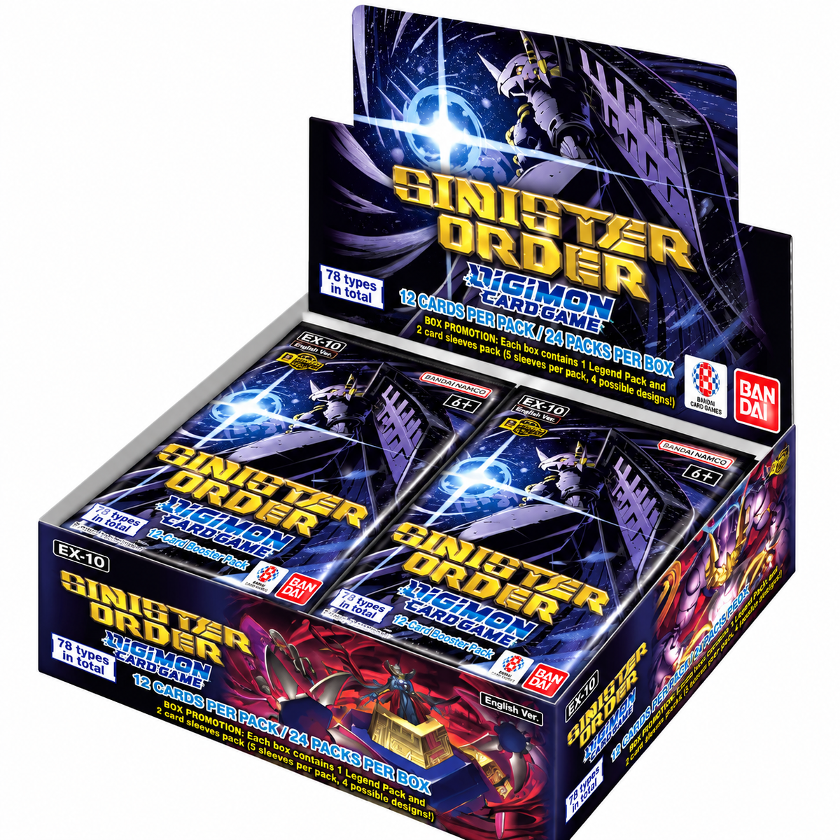 Digimon Card Game: Sinister Order Booster Box [EX-10]