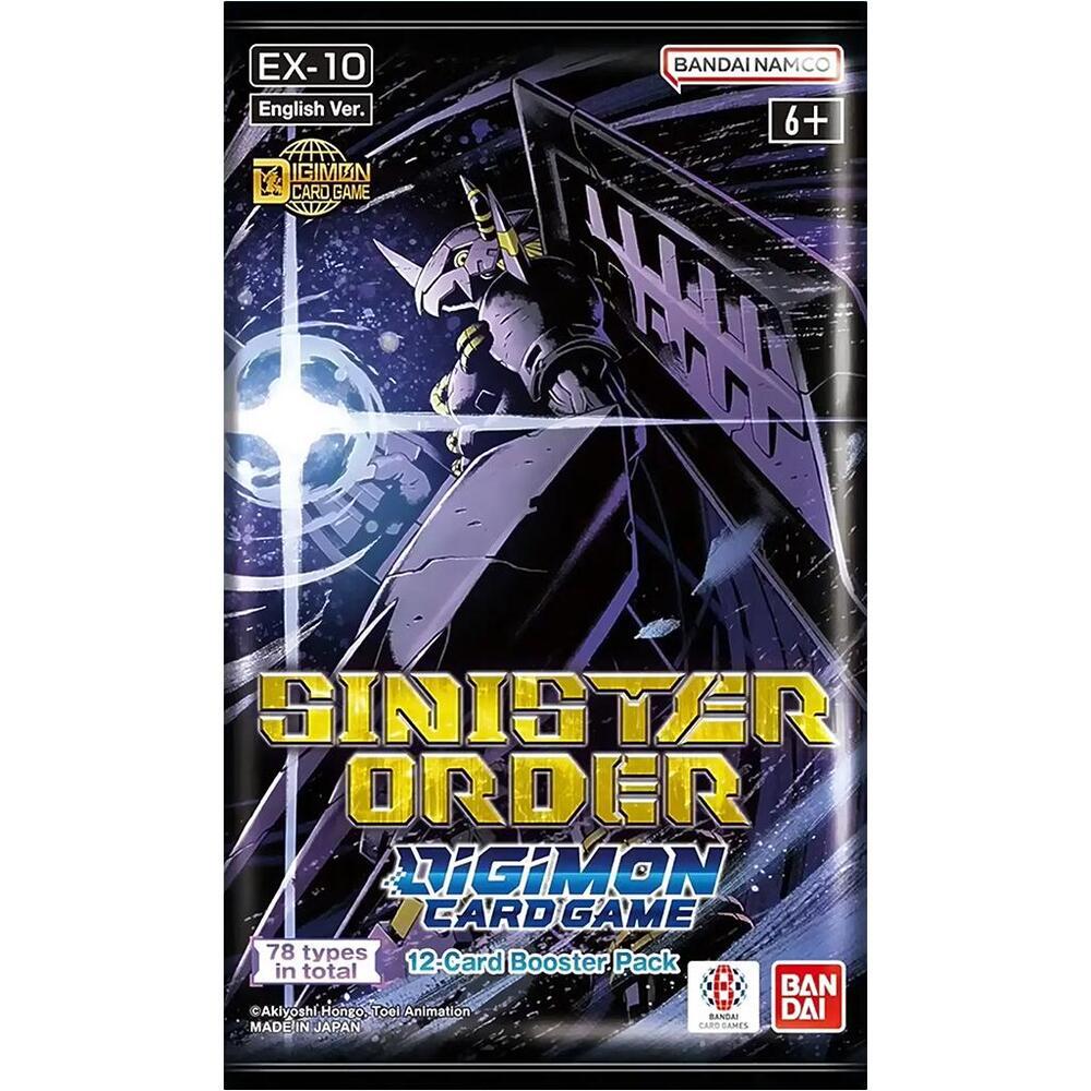 Digimon Card Game – Sinister Order | 12 card Booster Pack EN