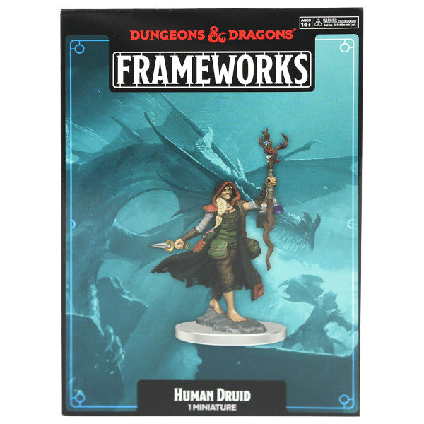 Imagen de D&D Frameworks: Human Druid Female – Kit sin pintar