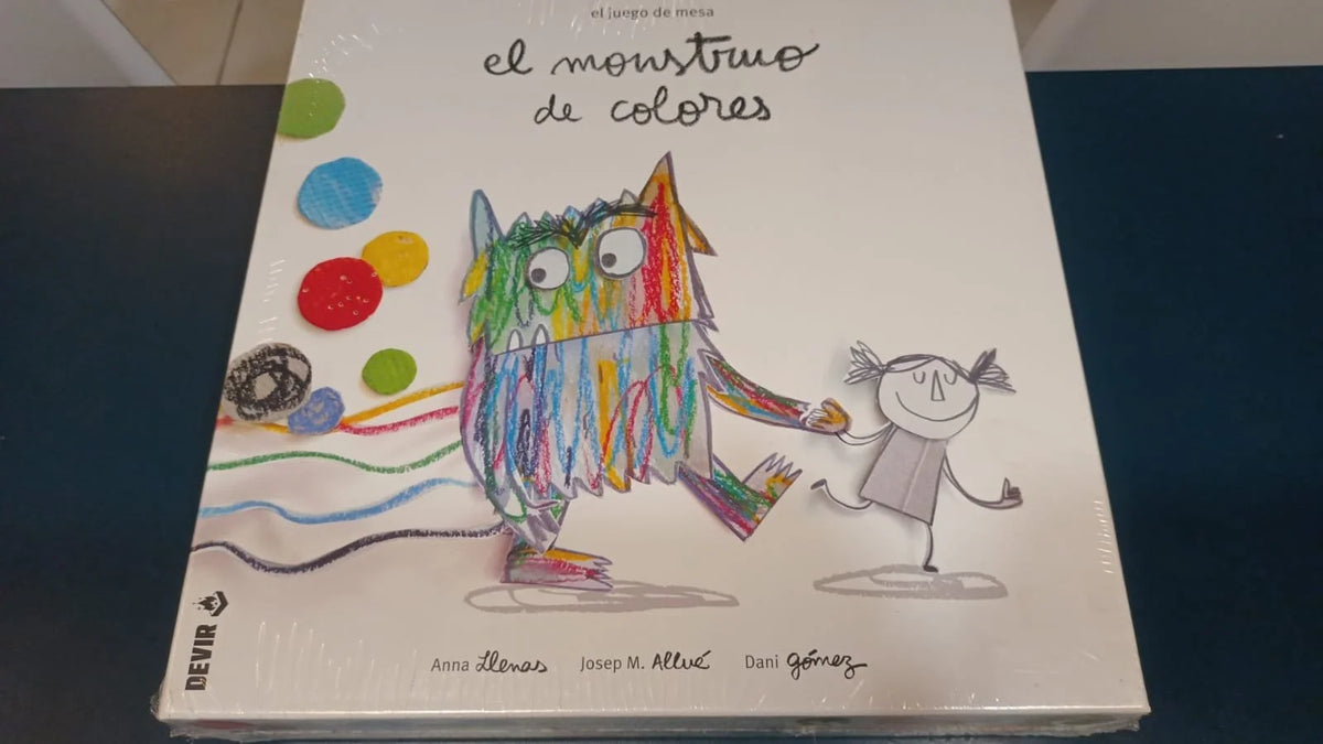 Portada de El Monstruo de Colores – Español
