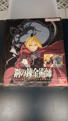 Portada de Fullmetal Alchemist: Complete Trading Card Set – Inglés