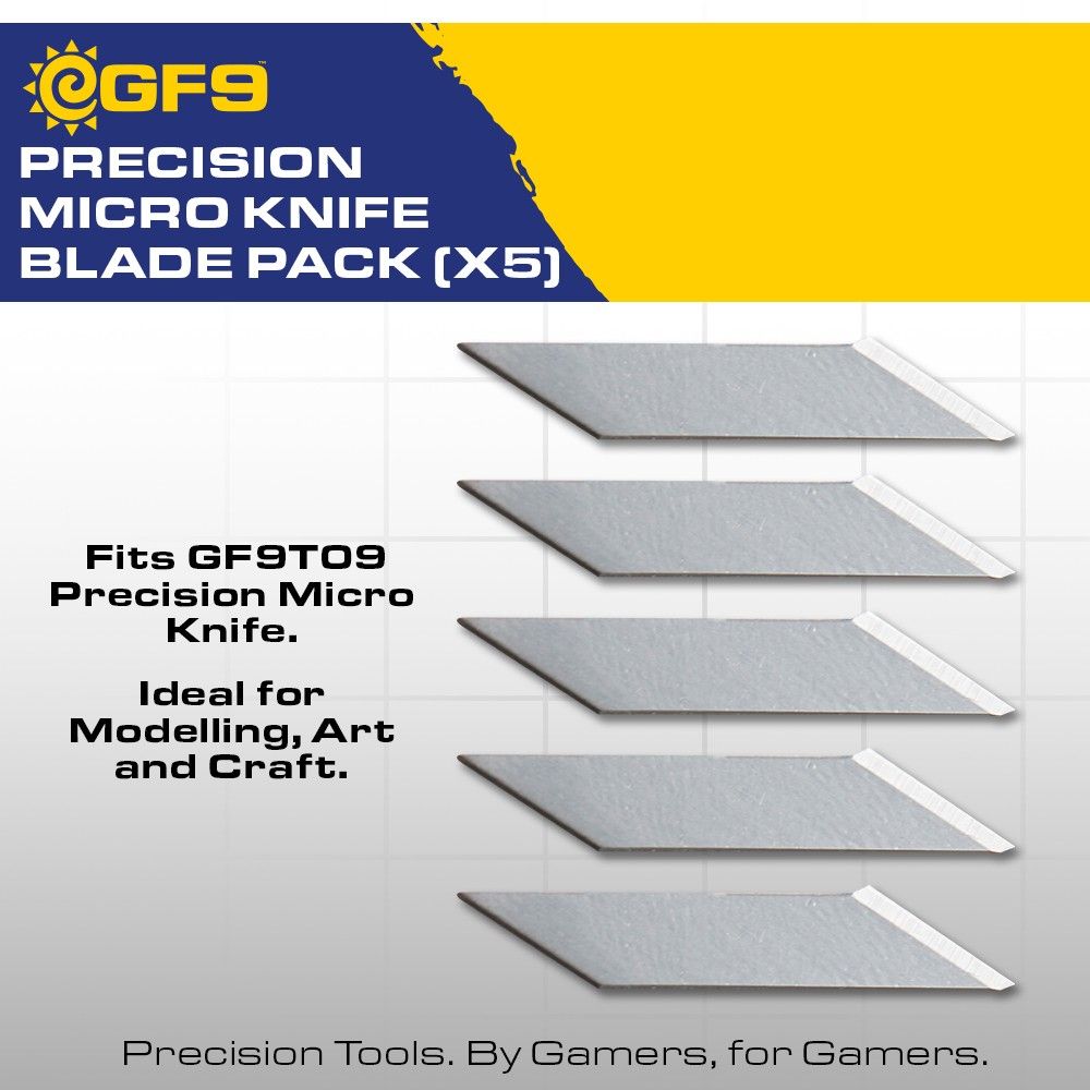 Tool: “Precision” Micro Knife Blade Pack (x5)