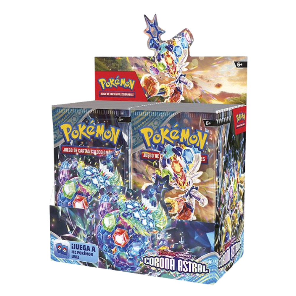 Pokemon Stellar Crown Booster Display ES