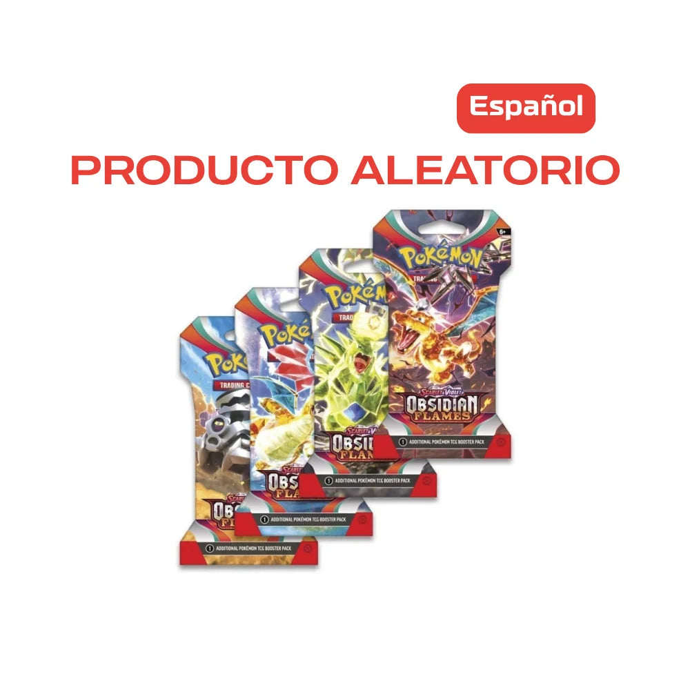 Pokemon TCG: S&V -Llamas Obsidianas | Sobre de Juego