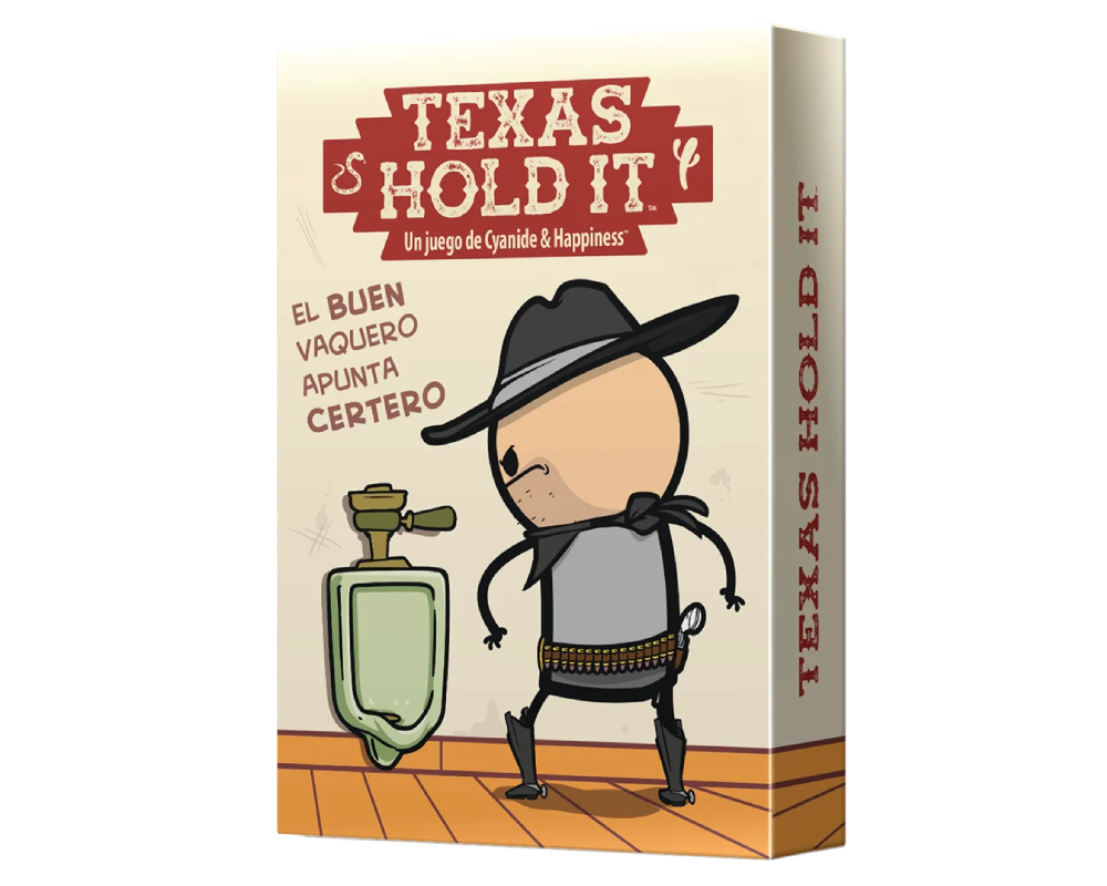 Portada de Texas Hold It! – Inglés