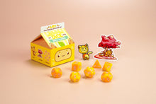 Milk Carton Dice: Lemon Kitty Dice