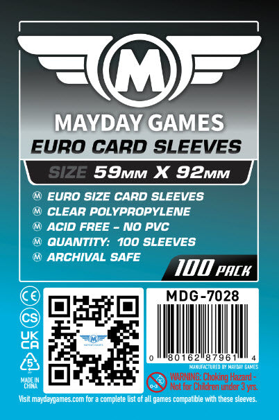 Mayday Games Euro 59x92mm Standard