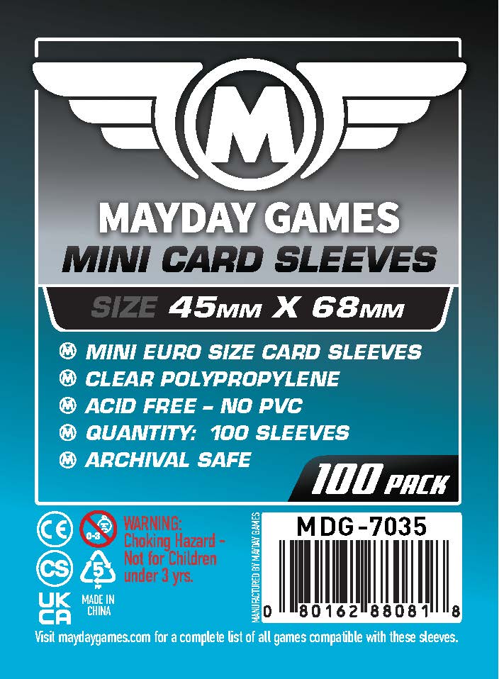 Mayday Games Mini Euro 45x68mm Standard