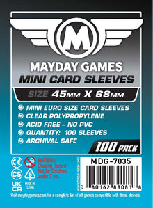 Mayday Games Mini Euro 45x68mm Standard