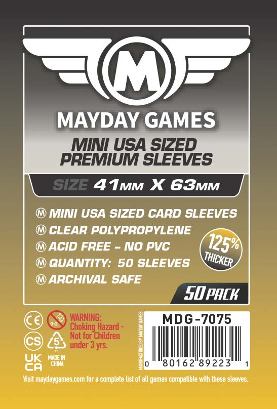 Mayday Games Mini USA 41x63mm Premium