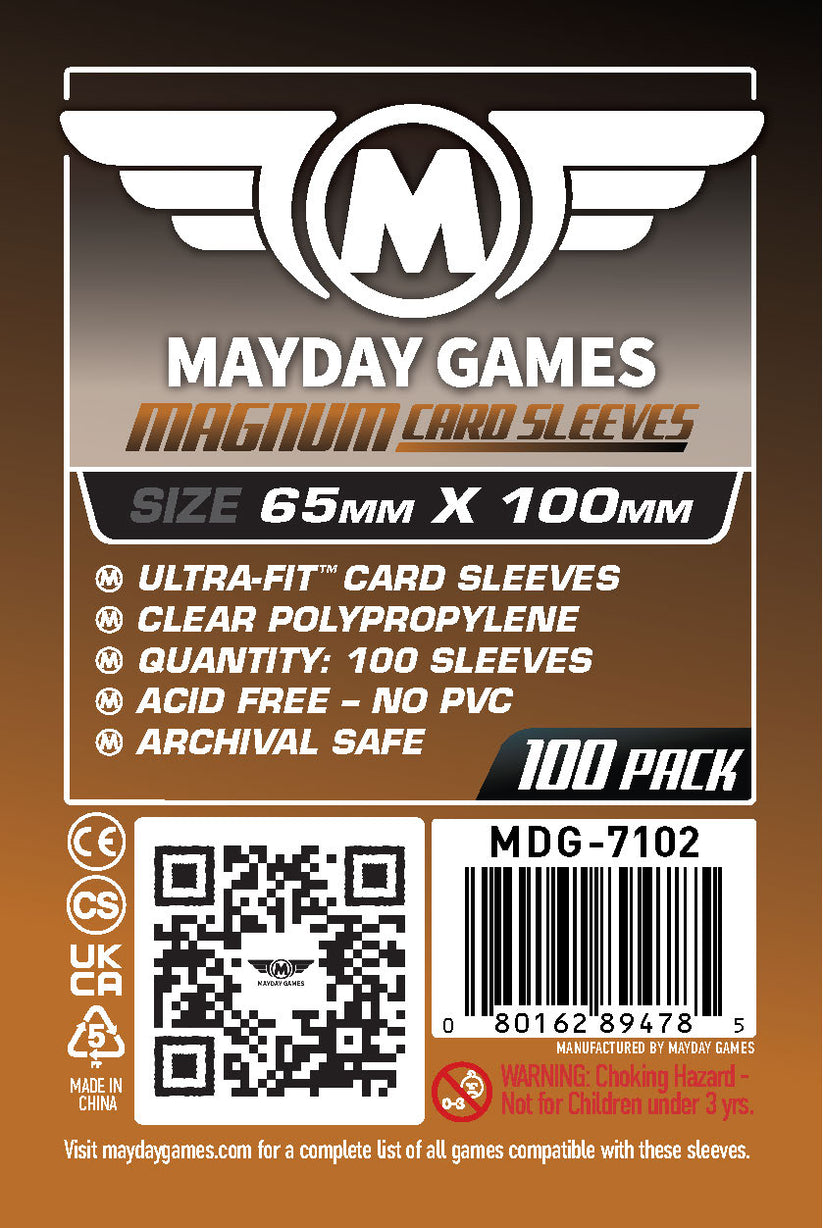 Mayday Games Magnum Copper / 7 Wonders 65x100mm Standard