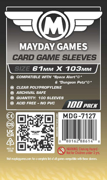 Mayday Games Magnum Space / Space Alert 61x103mm Standard
