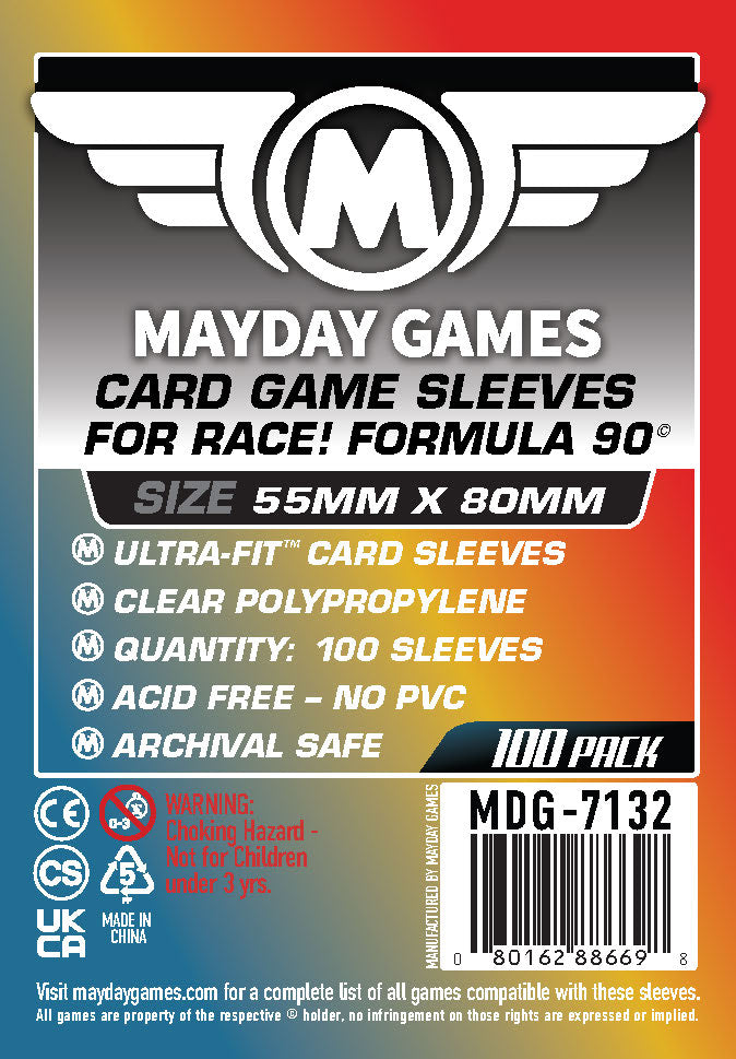 Mayday Games Race! Formula 90 55x80mm Standard