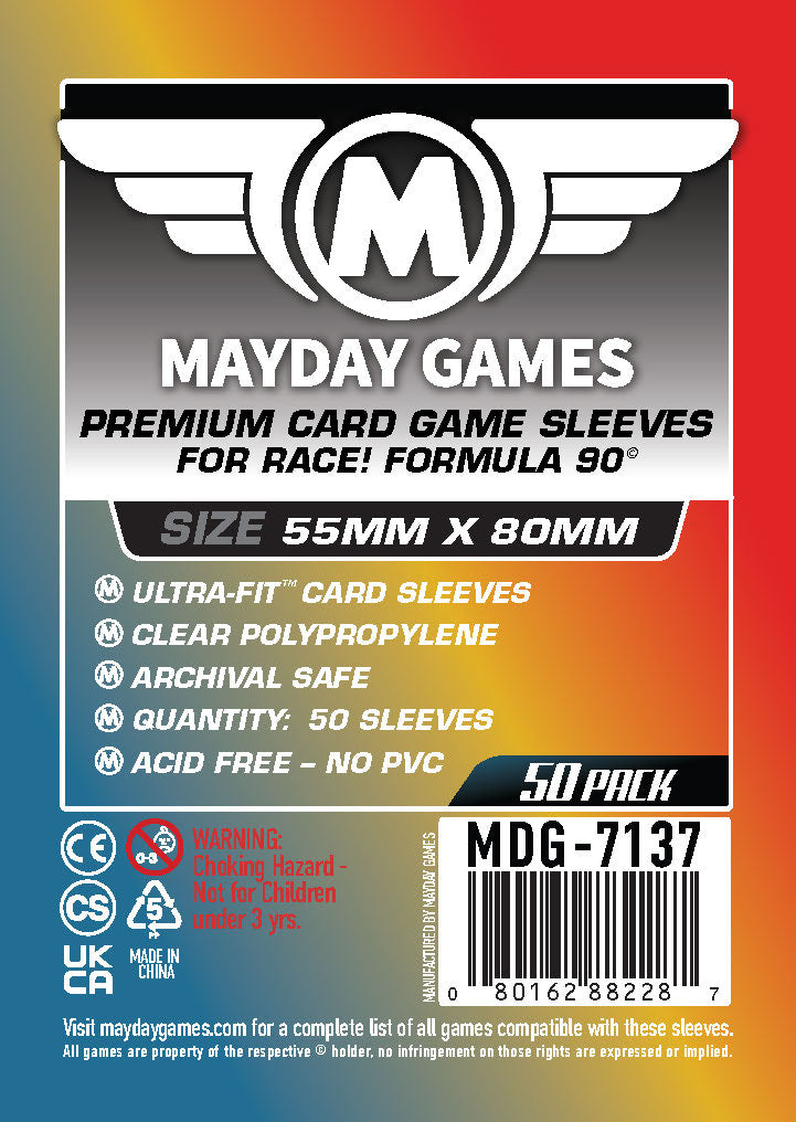 Mayday Games Race! Formula 90 55x80mm Premium