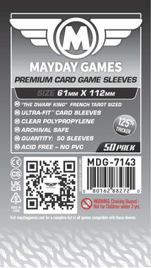 Mayday Games Dwarf King / French Tarot 61x112mm Premium