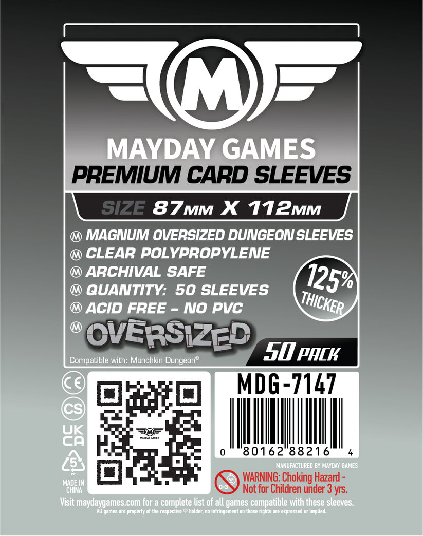 Mayday Games Magnum Oversized Dungeon 87x112mm Premium