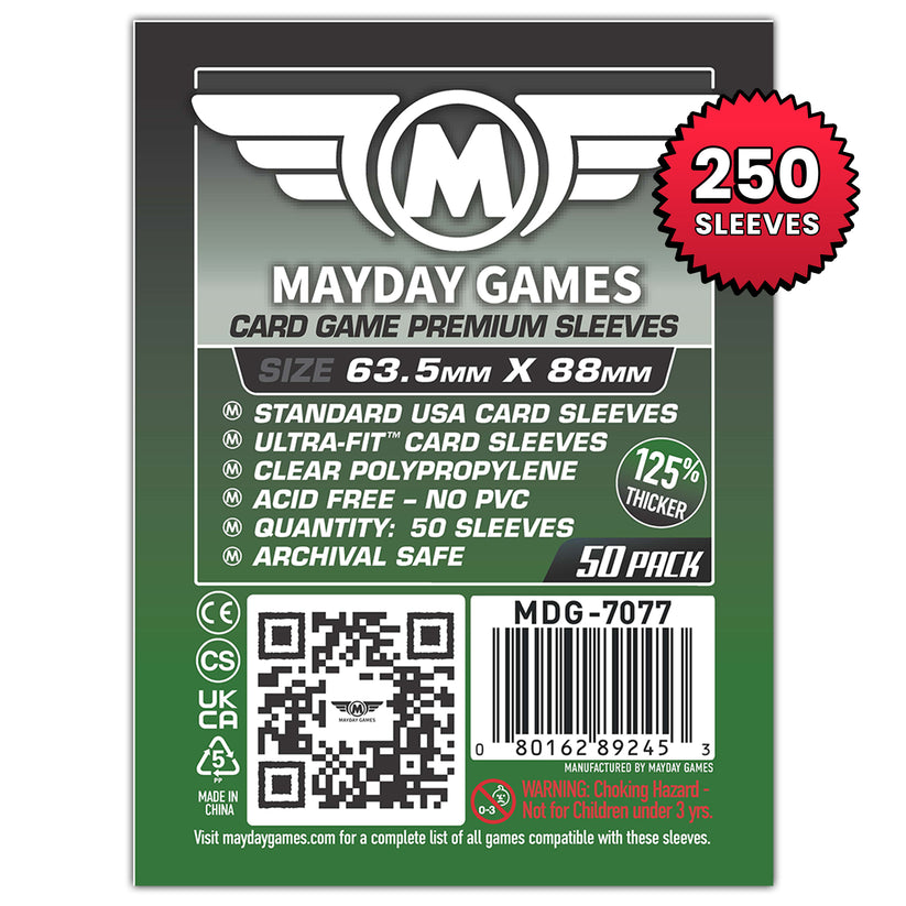 Mayday Games Standard Card / MTG 63.5x88mm Premium