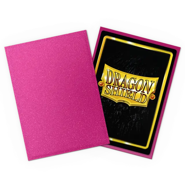 Dragon Shield Pink Sapphire – Matte Sparkles Sleeves (100 ct.)