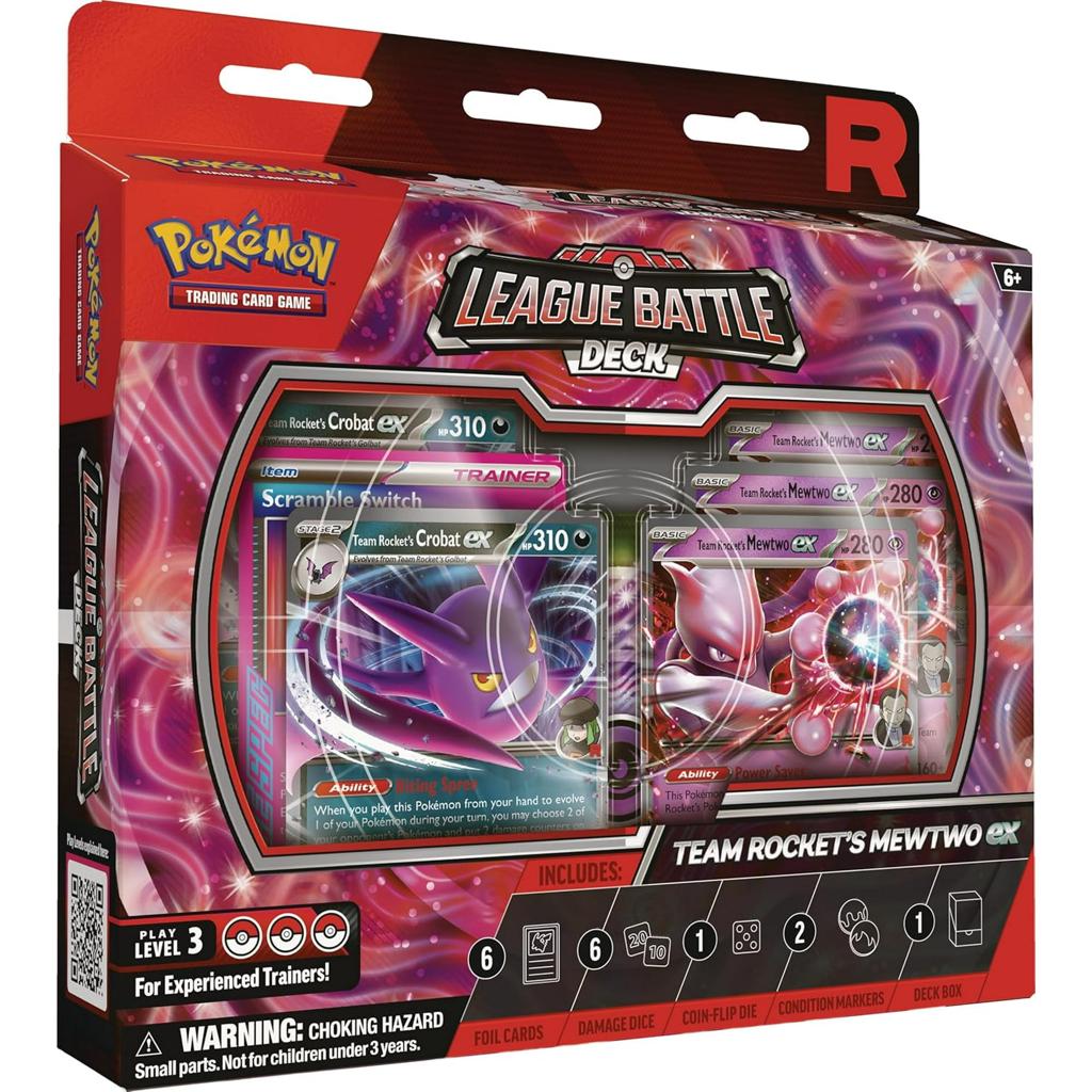 Pokémon TCG – Team Rocket's Mewtwo ex | League Battle Deck