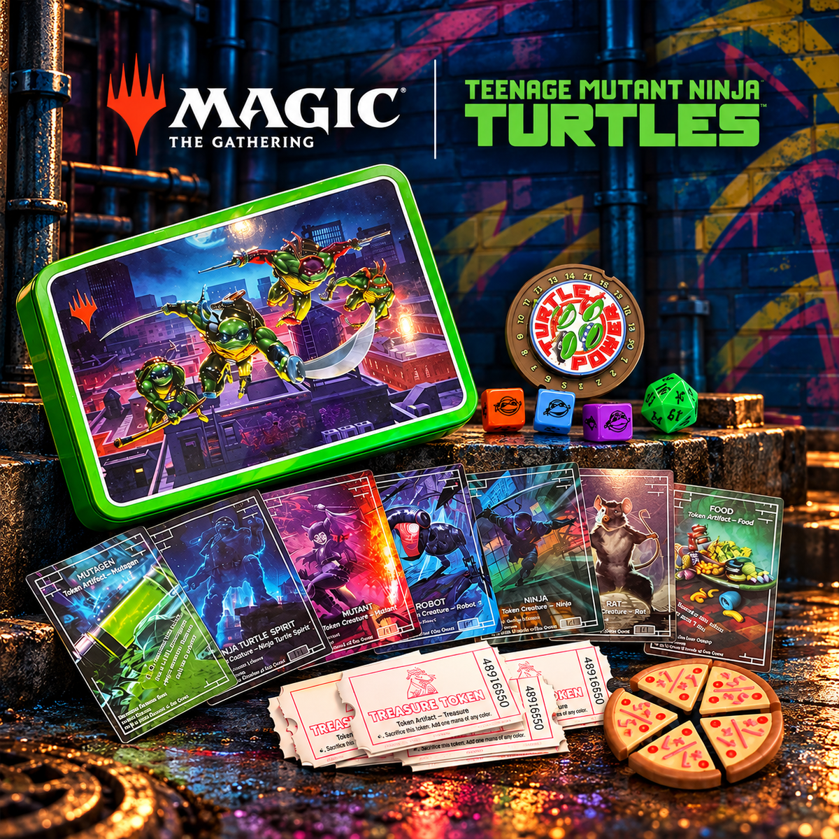 Magic: the Gathering TMNT: Token Set