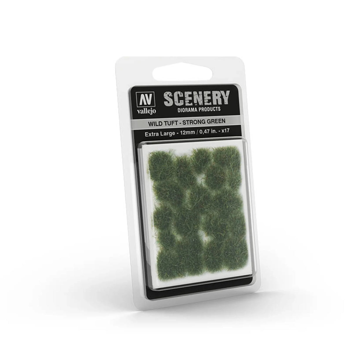Scenery: Wild Tuft- Strong Green, Extra large (12 mm. / 0,47 in.)