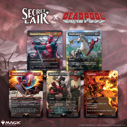 Secret Lair x Marvel's Deadpool – Non-Foil