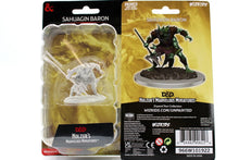 D&D Nolzur’s Marvelous Miniatures: Sahuagin Baron – Sin pintar
