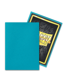 Dragon Shield Sleeves: Standard- Matte Turqouise 'Atebeck' (100 ct.)
