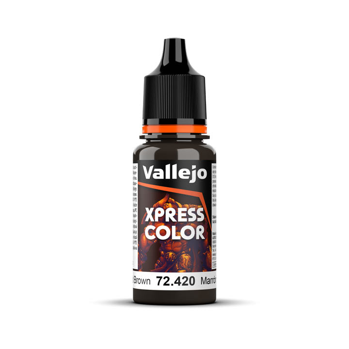 Envase de Vallejo Xpress Color 72.420: Marrón Yermo – 18 ml