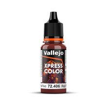 Envase de Vallejo Xpress Color 72.406: Rojo Plasma – 18 ml