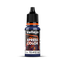 Envase de Vallejo Xpress Color 72.412: Azul Tormenta – 18 ml
