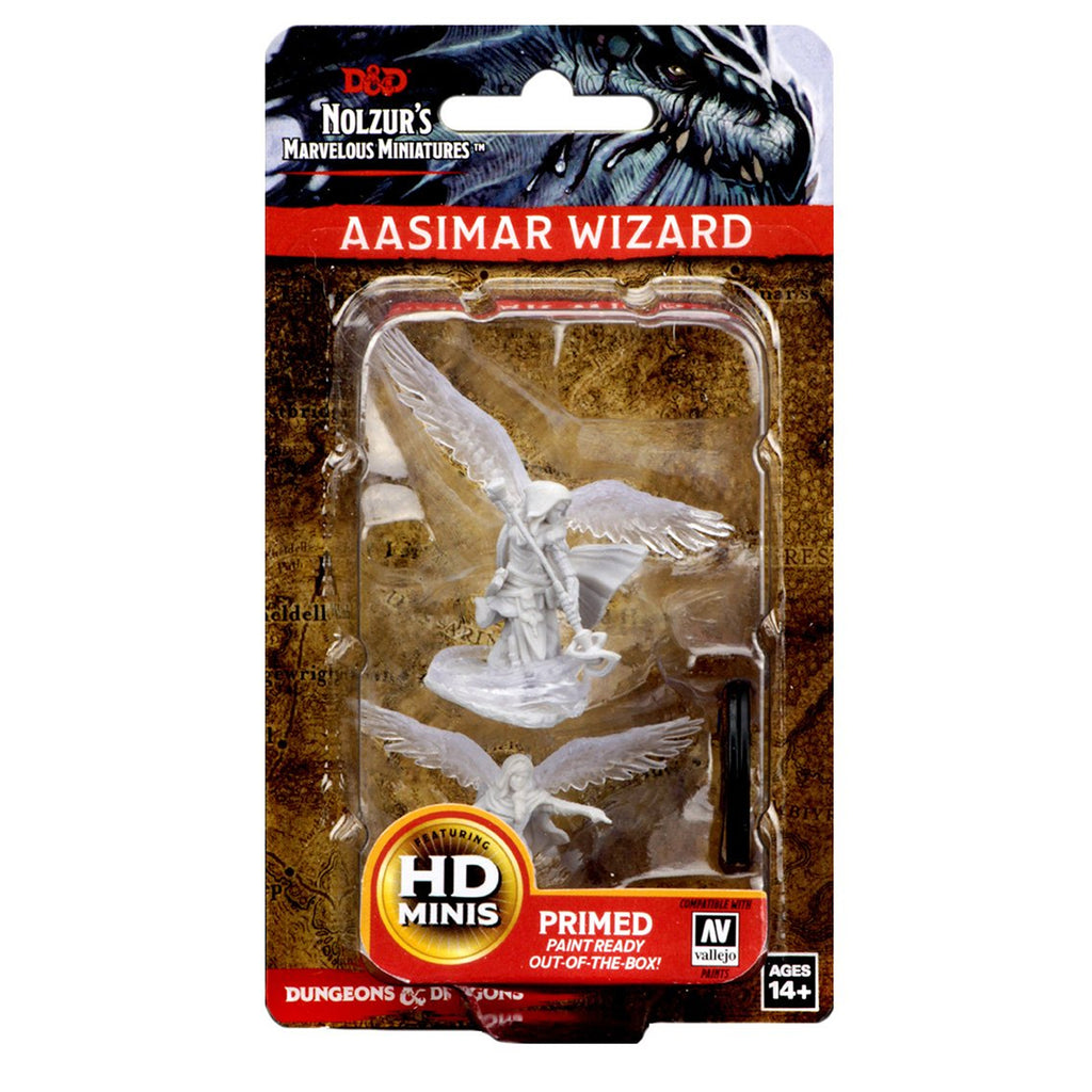 D&D Minis: Wave 4- Aasimar Female Wizard