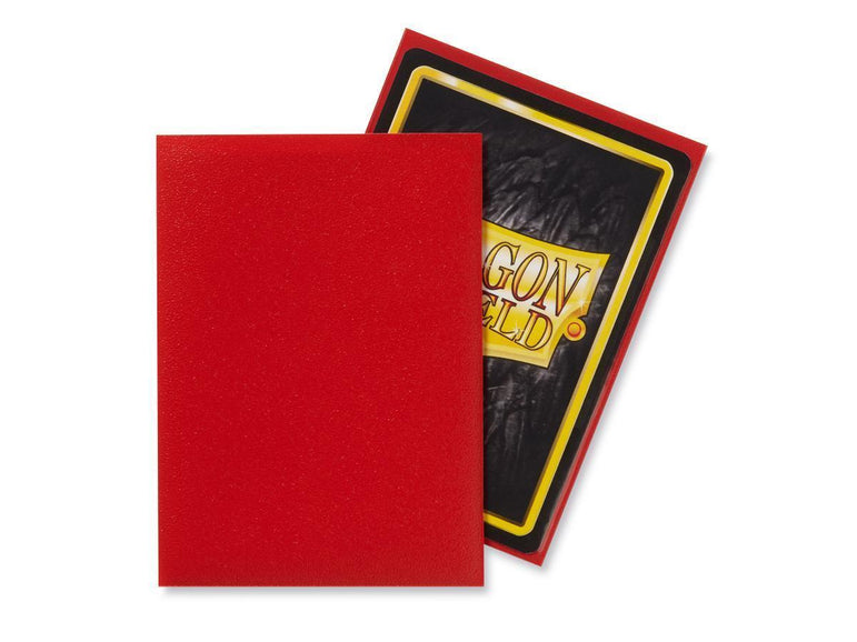 Dragon Shield Crimson – Matte Sleeves (100 ct.)