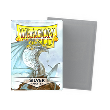 Dragon Shield Sleeves: Standard- Matte Silver (100 ct.)