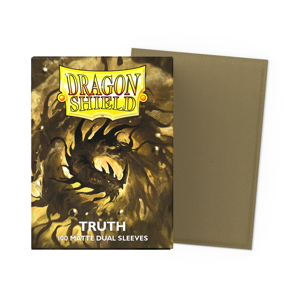 Dragon Shield Sleeves: Standard DUAL- Matte Truth (100 ct.)