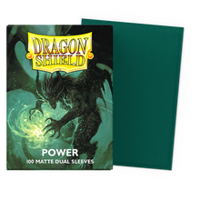 Dragon Shield Sleeves: Standard DUAL- Green/Power (100 ct.)