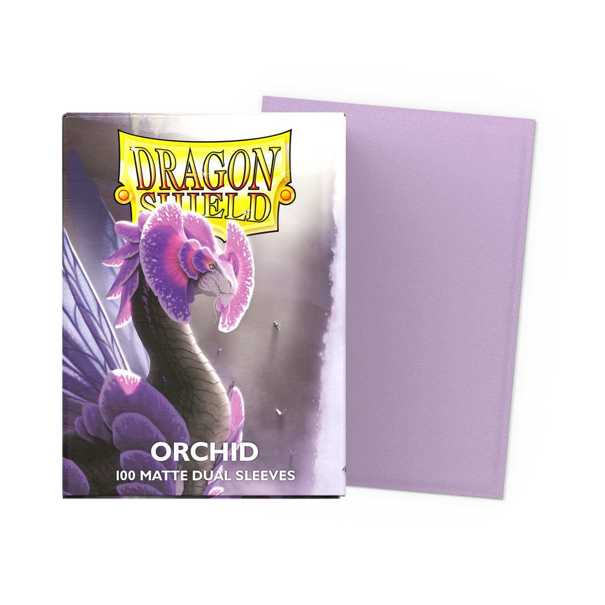 Dragon Shield Sleeves: Standard DUAL- Matte Orchid 'Emme' (100 ct.)