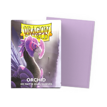 Dragon Shield Sleeves: Standard DUAL- Matte Orchid 'Emme' (100 ct.)