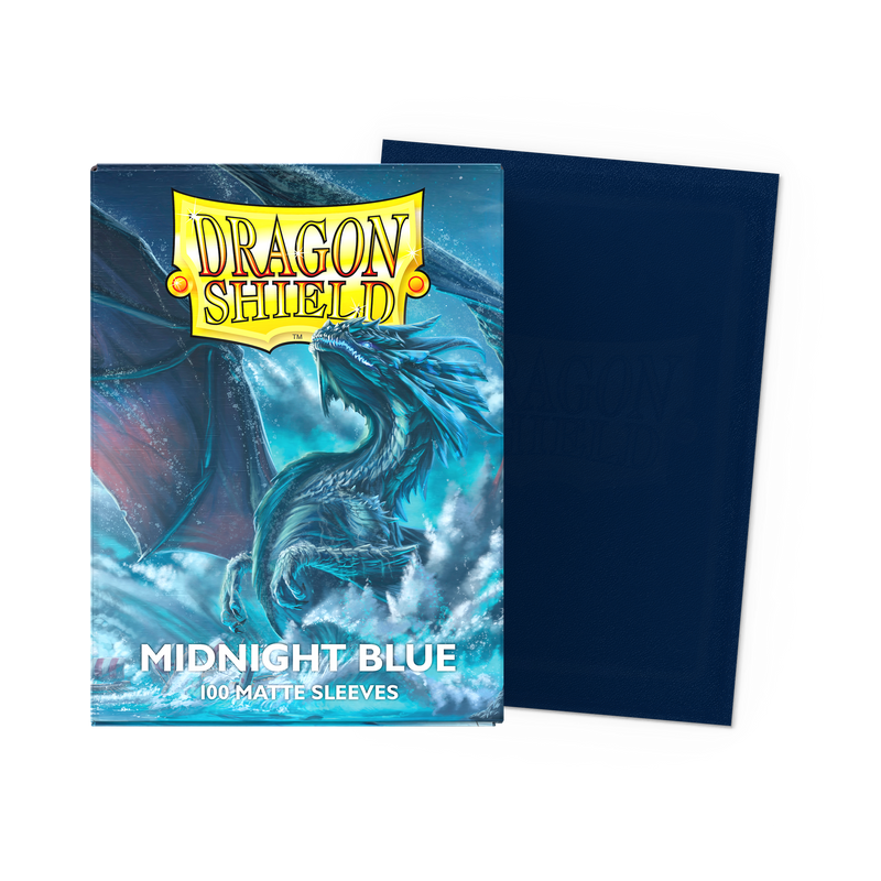 Dragon Shield Midnight Blue – Matte Sleeves (100 ct.)