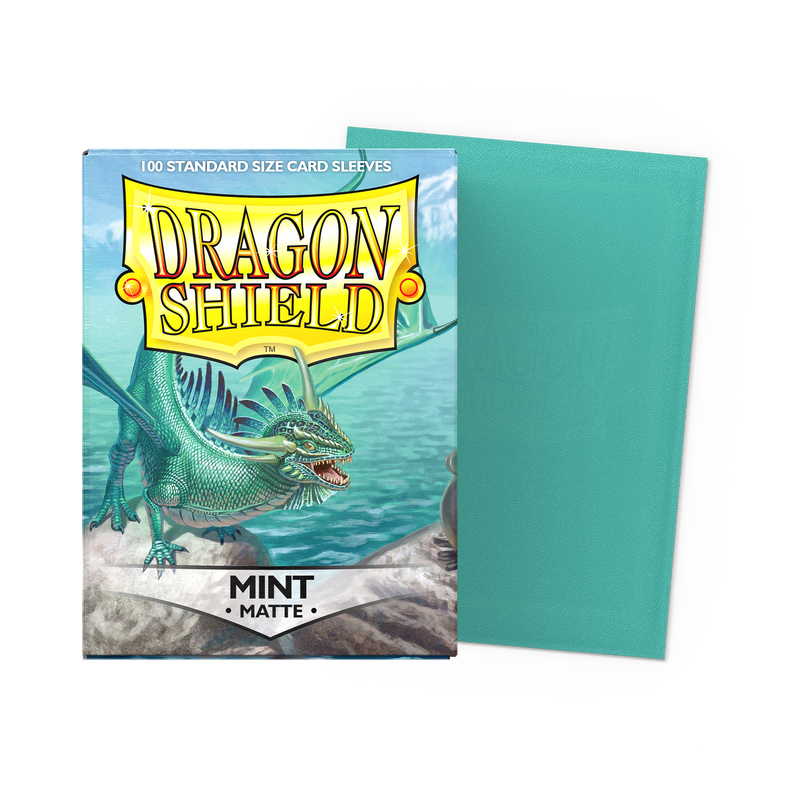 Dragon Shield Sleeves: Standard- Matte Mint (100 ct.)