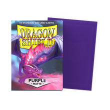 Dragon Shield Sleeves: Standard- Matte Purple (100 ct.)