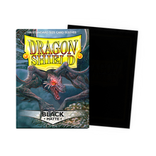 Dragon Shield Sleeves: Standard- Matte Black (100 ct.)