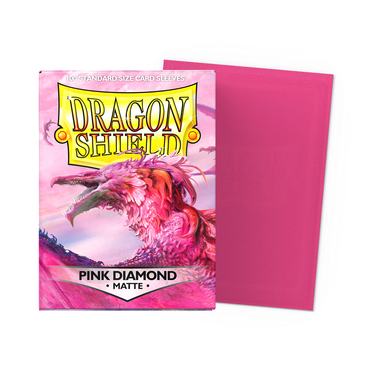 Dragon Shield Sleeves: Standard- Matte Pink Diamond (100 ct.)