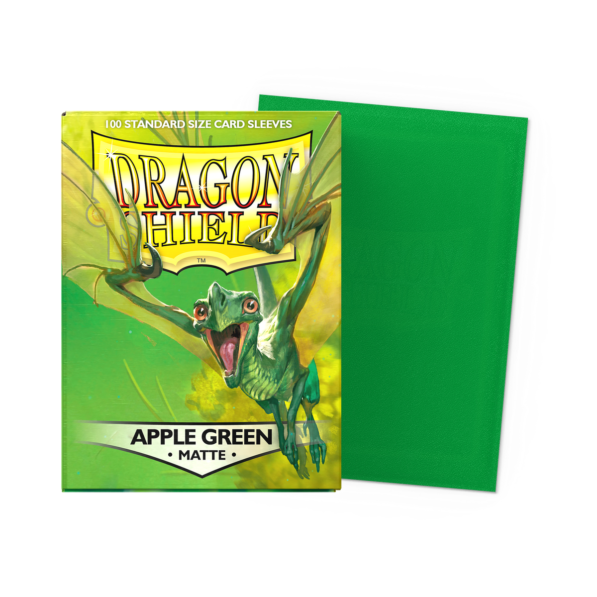 Dragon Shield Sleeves: Standard- Matte Apple Green (100 ct.)