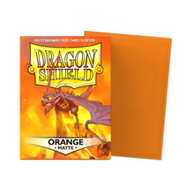 Dragon Shield Sleeves: Standard- Matte Orange (100 ct.)