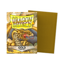 Dragon Shield Sleeves: Standard- Matte Gold (100 ct.)