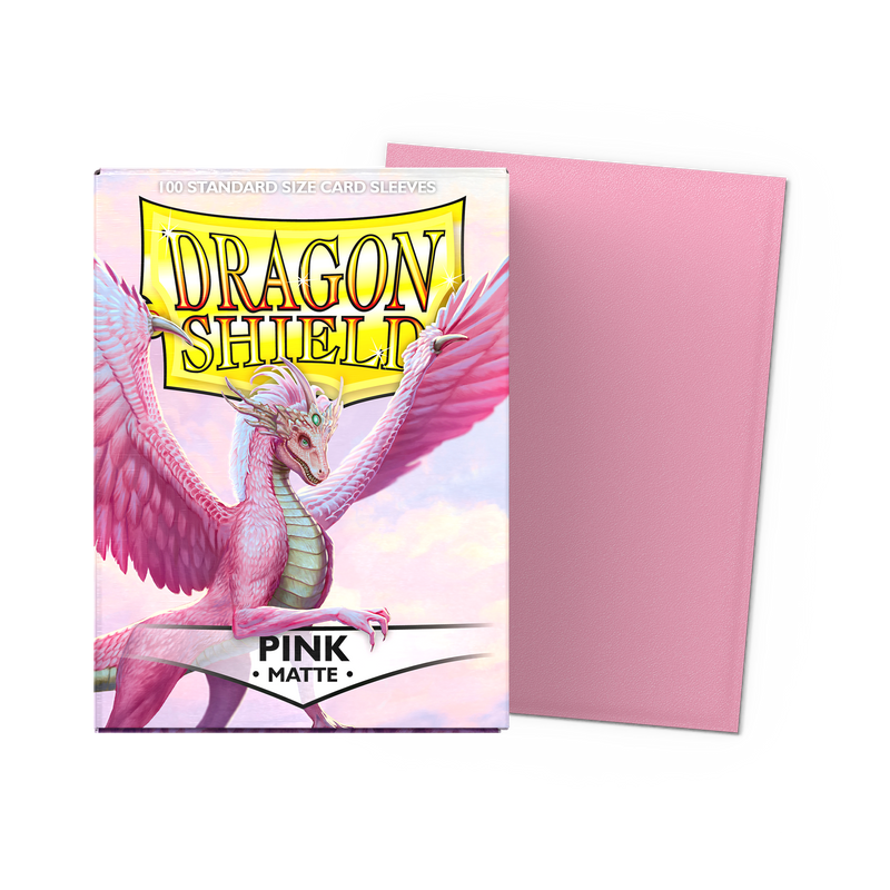 Dragon Shield Pink – Matte Sleeves (100 ct.)
