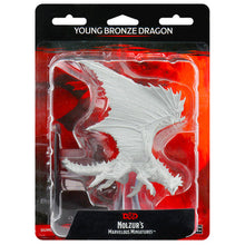 D&D Unpainted minis Young Bronze Dragon